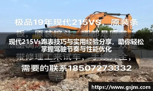 现代215Vs跑表技巧与实用经验分享，助你轻松掌握驾驶节奏与性能优化