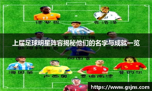 上届足球明星阵容揭秘他们的名字与成就一览
